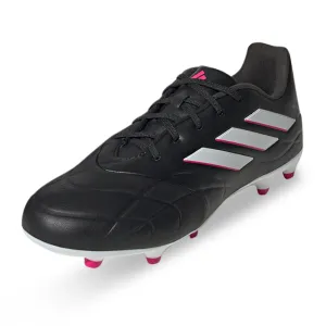 adidas Copa Pure.3 Firm Ground Soccer Cleats (Core Black/White/Pink)