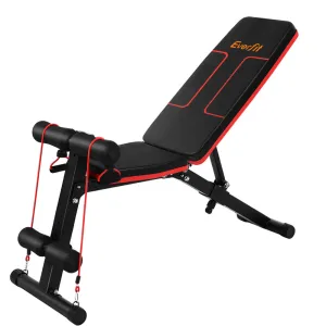 Everfit Adjustable FID Bench - 150kg Capacity