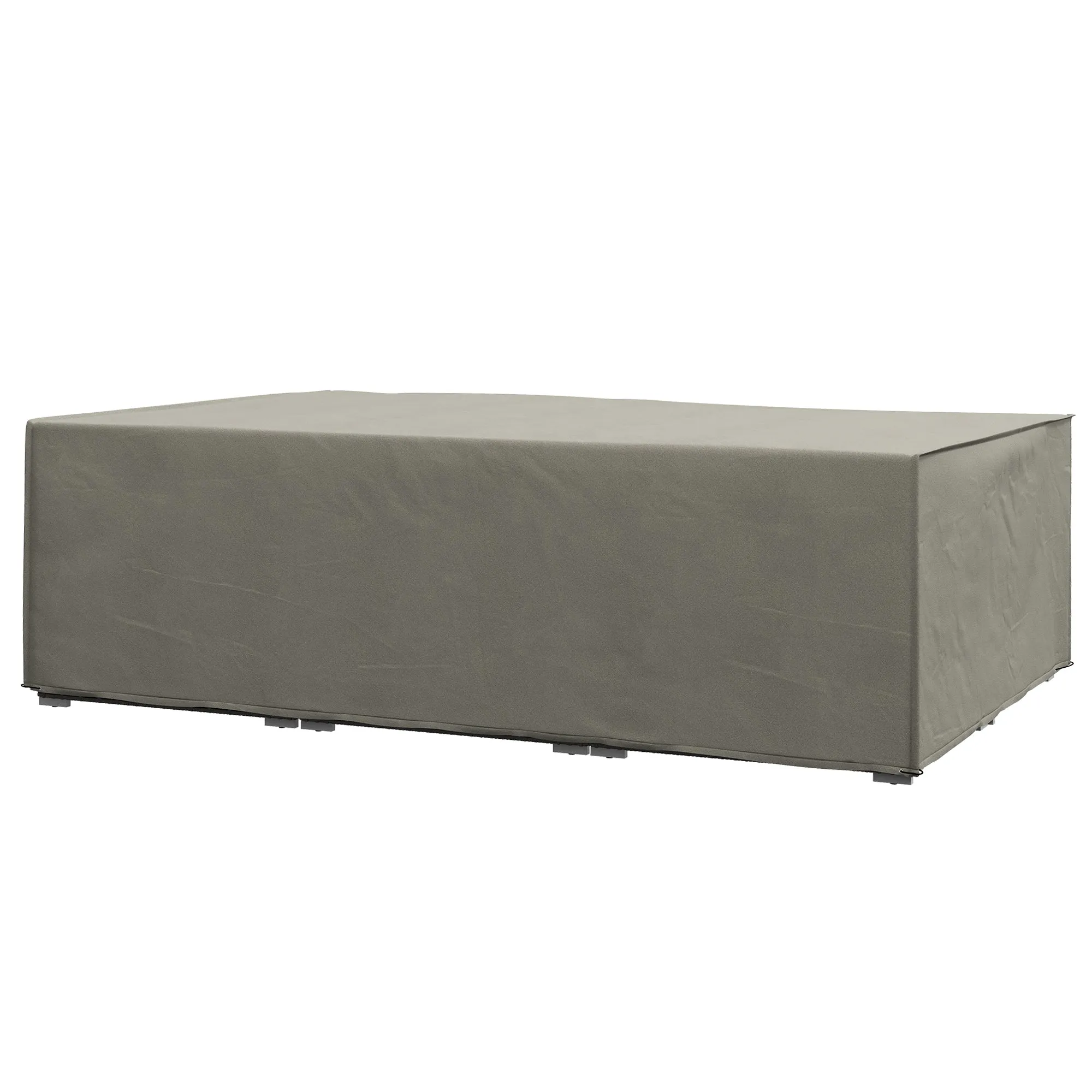 Outdoor Garden Rectangular Furniture Cover Table Chair Sofa Shelter, Waterproof, 222 x 155 x 67 cm, Grey